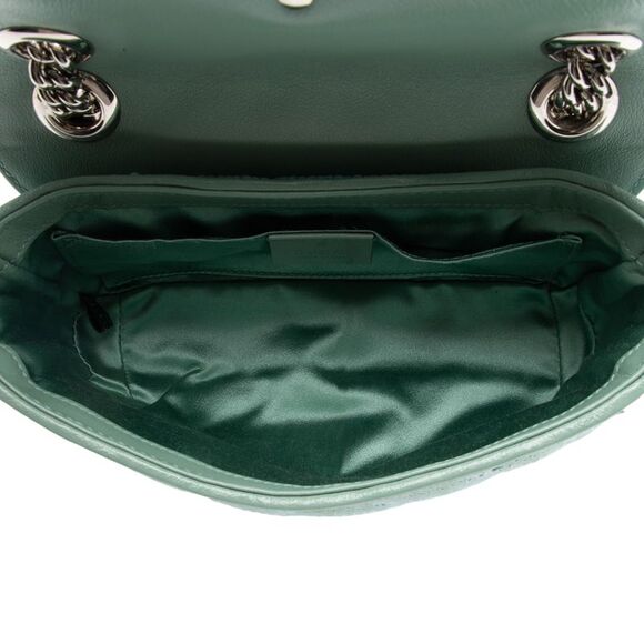 Gucci Matelasse Sequin GG Marmont Mini Flap Bag - Picture 7 of 14